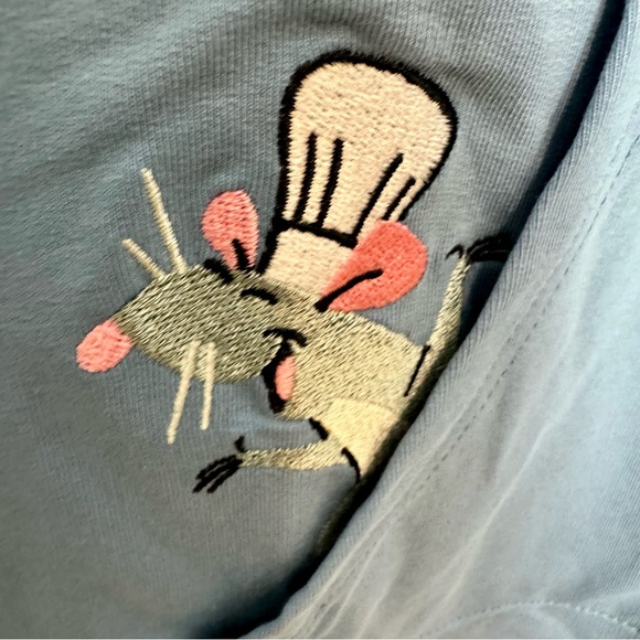 NWT. Disney Remy’s Ratatouille Adventure Zip up Hoodie 1X. blue zip-up hoodie - Picture 5 of 14